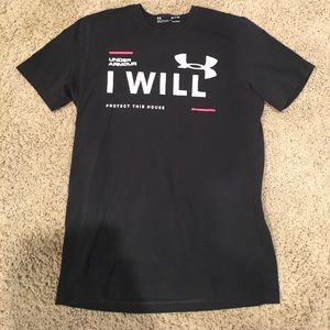 Under Amour Mens UA I Will T Shirt size small